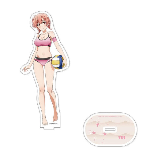 『やはり俺の青春ラブコメはまちがっている。完』【描き下ろし】BIGアクリルスタンド 結衣(ビーチバレー)